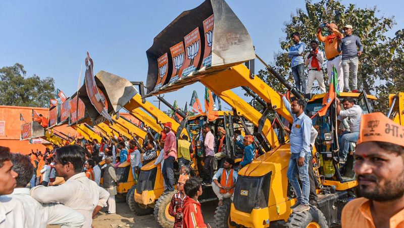 bulldozer politics tamil